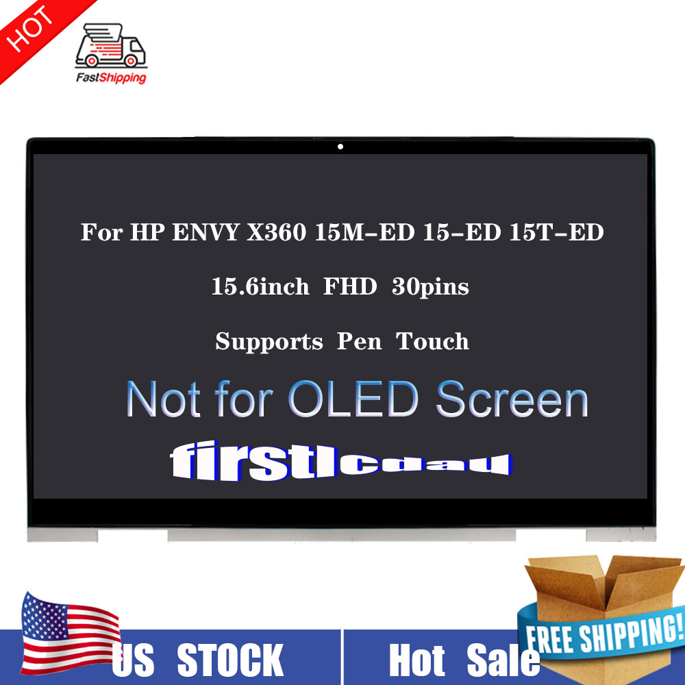 L93180-001 For HP ENVY X360 15-ED1055WM 15-ED1066NR LCD Touch Screen FHD 15.6″