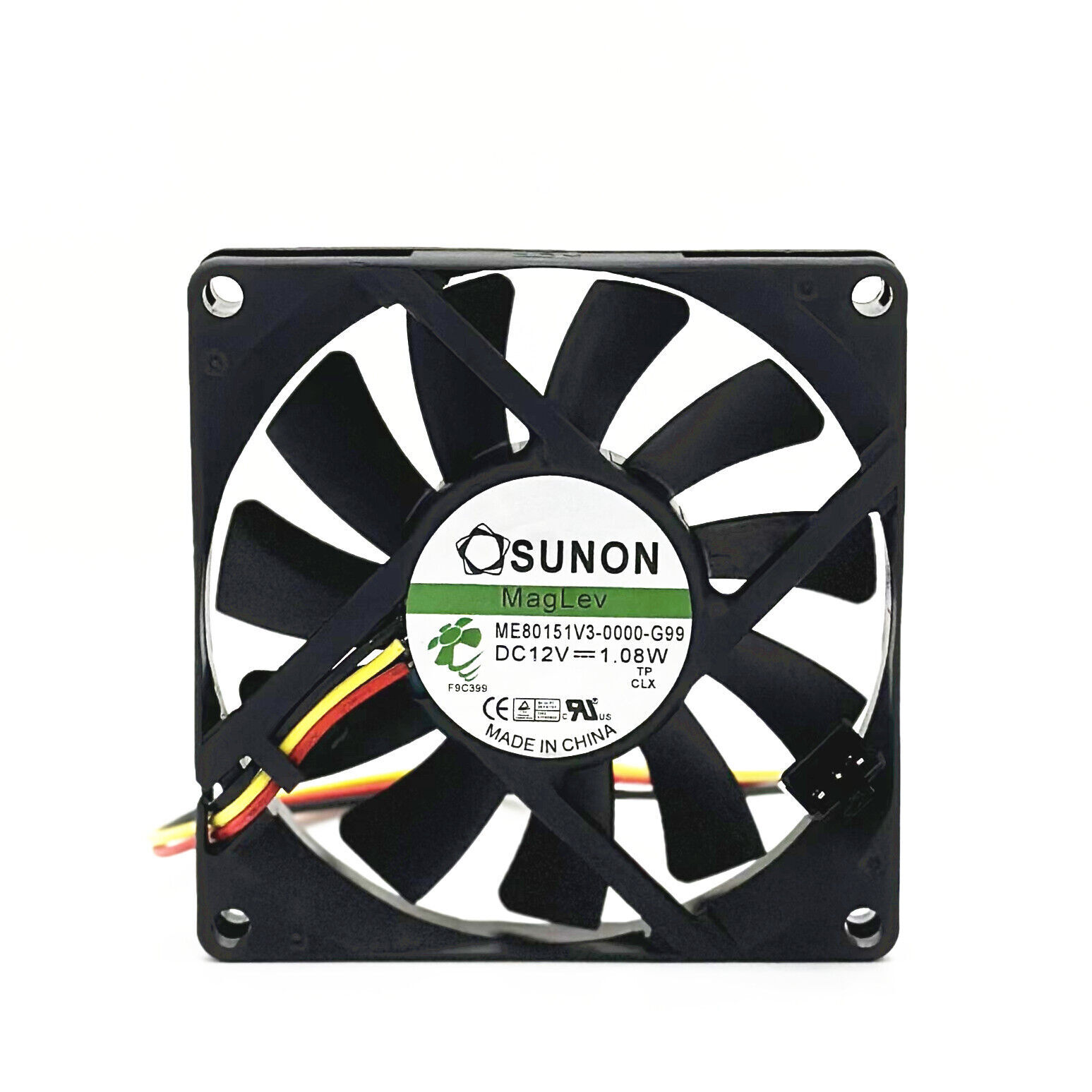 ME80151V3-0000-G99 12V 1.08W 2400RPM 8015 8CM 3-pin inverter fan