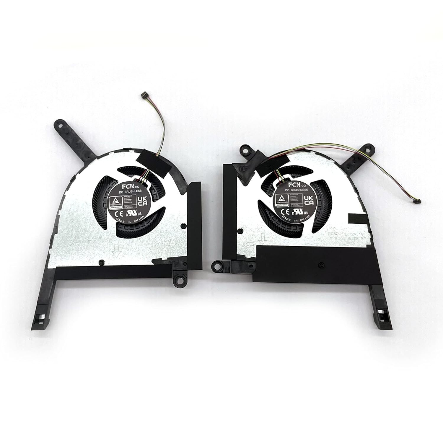 CPU+GPU 12V Fan for ASUS TUF Gaming (2022) FX507 FX507ZC FX507ZE FA507 FP88
