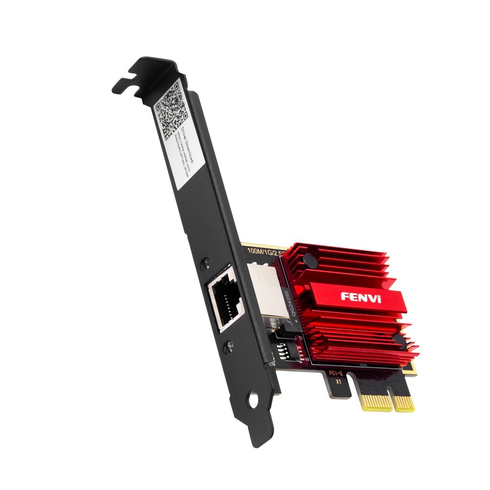 2.5 Gigabit PCI-E Ethernet Card RTL8125 Chip 2500Mbps RJ45 LAN Controller NIC