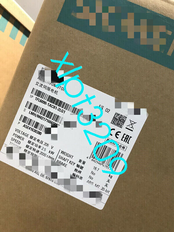 1FL6090-1AC61-2LG1Siemens servo motor brand new FedEx or DHL