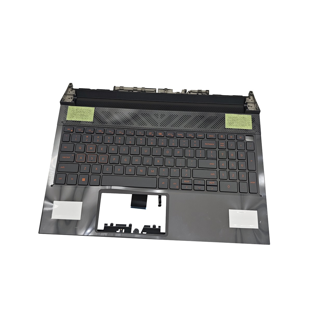 New Black Palmrest Keyboard RGB White Backlit For Dell G15 5530 5531 5535 00144H