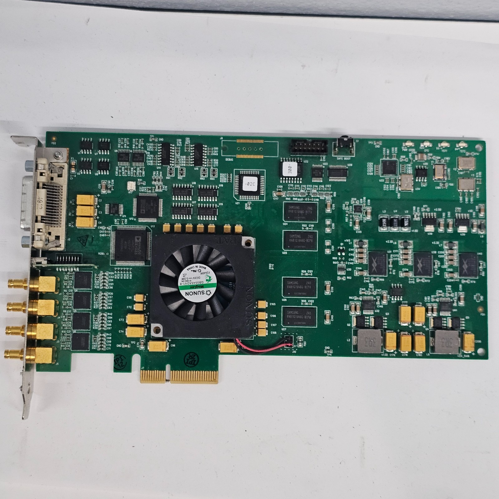 AJA Kona 3G R0 PCIe Pro Video Capture Card 4x 3G-SDI I/O Card（XC6VLX195T）