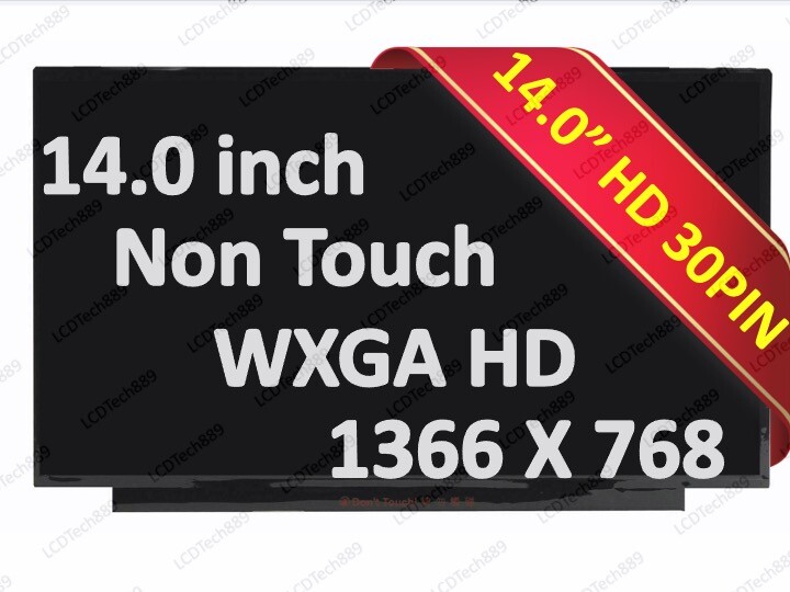 B140XTN07.2 1366X768 No screw holes EDP 30 pin Laptop LCD SCREEN PANEL