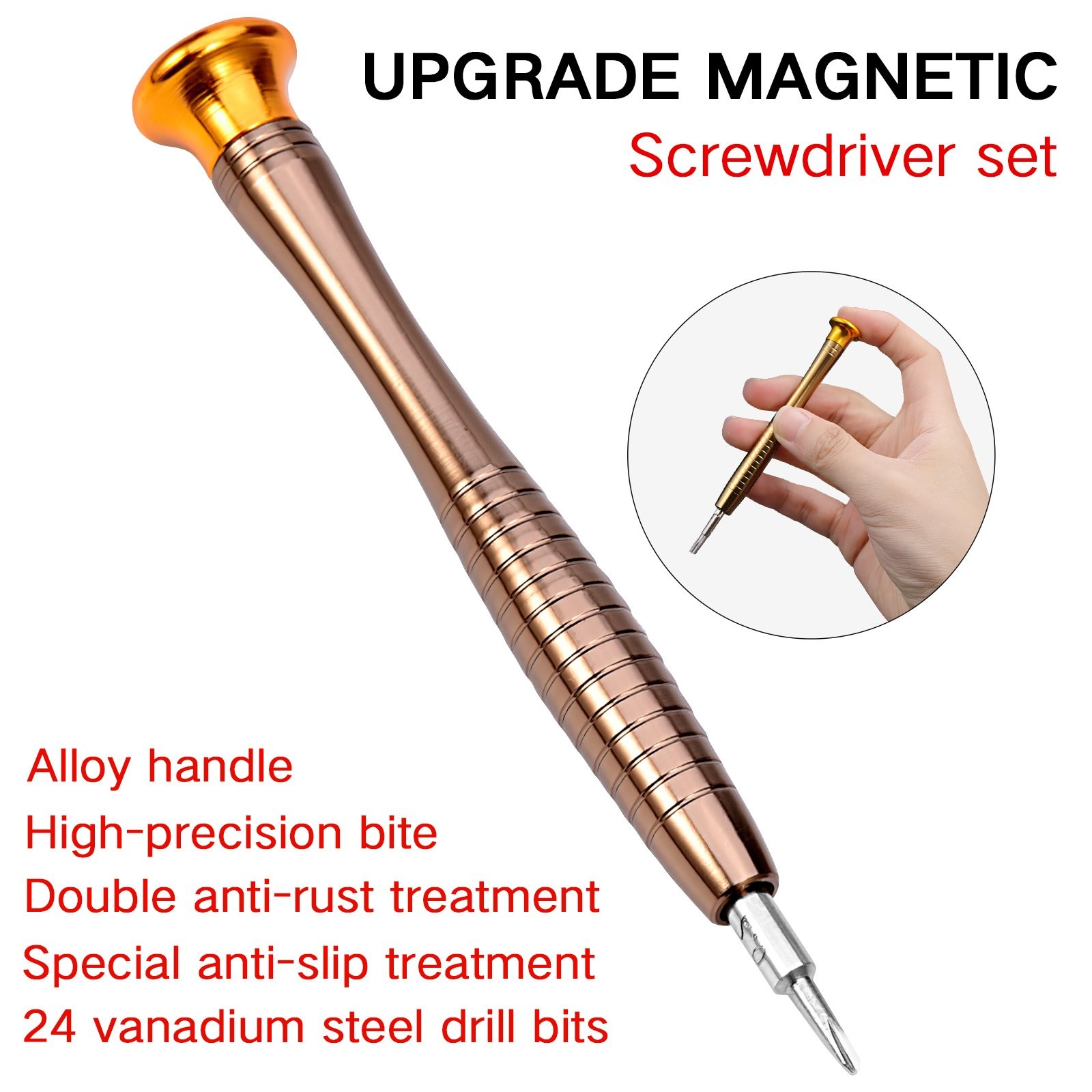 For Macbook Air, Macbook Pro Repair Tool Kit 1.2mm Portable Screwdriver 25X/Set