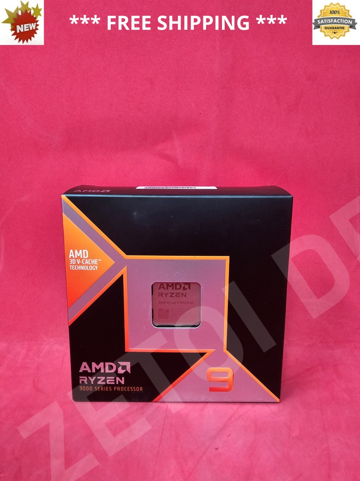 **BRAND NEW**AMD Ryzen 9 9000 Series 9900x 3D 12 Core 24 Thread Processor