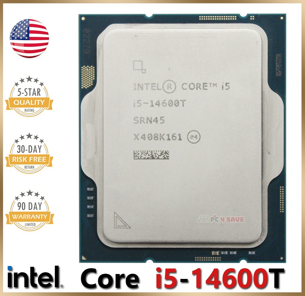Intel Core i5-14600T CPU SRN45 Max 5.1 GHz 14-Core LGA1700 Desktop Processor 35W