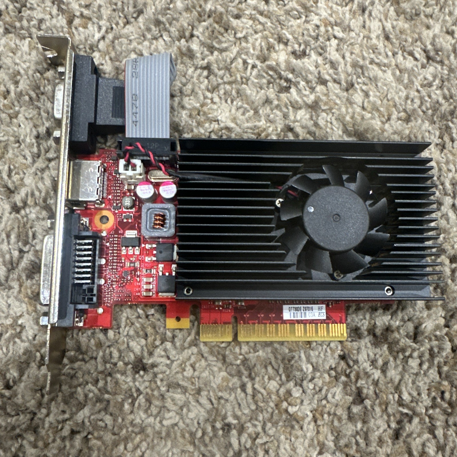 Dell NVIDIA GeForce GT730 2GB DDR3 High Profile Graphics Card 0J27RG Untested!