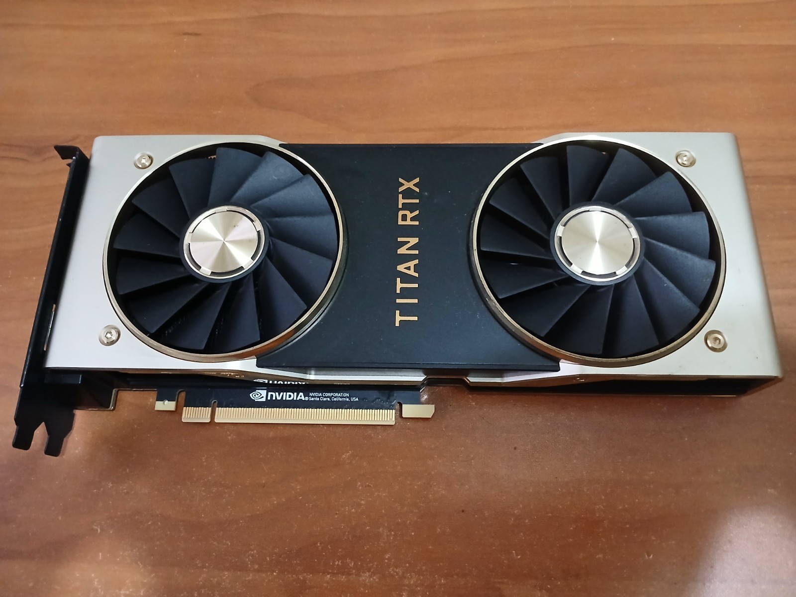 NVIDIA Titan RTX 24GB GPU GDDR6 PCIe 3.0 CUDA Graphics Video Card Workstation PC