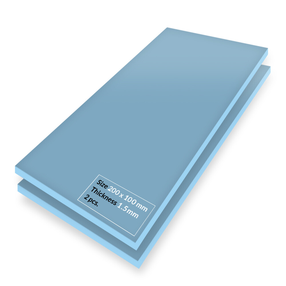 ARCTIC TP-3 Premium Performance Thermal Pad 200x100x1.5 mm (2 Pack) Conductive