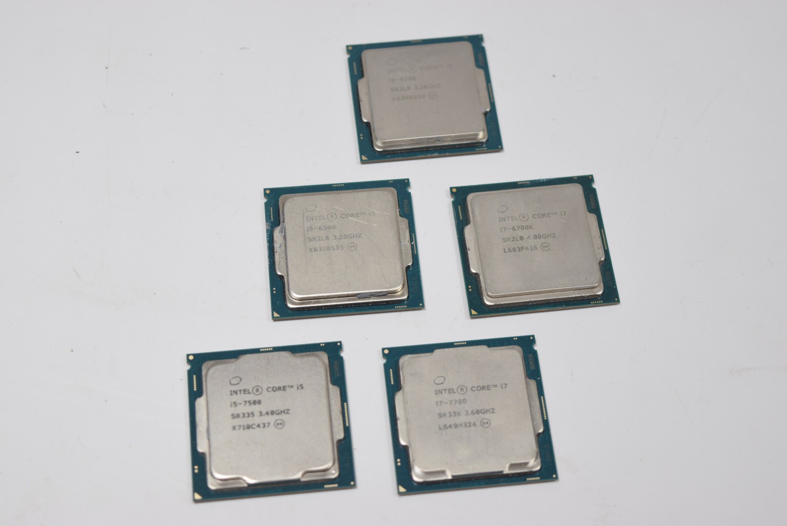 Intel Processor Core i5 i7 – 6th 7th Generation 3.20 to 4.00GHz Used Working CPU
