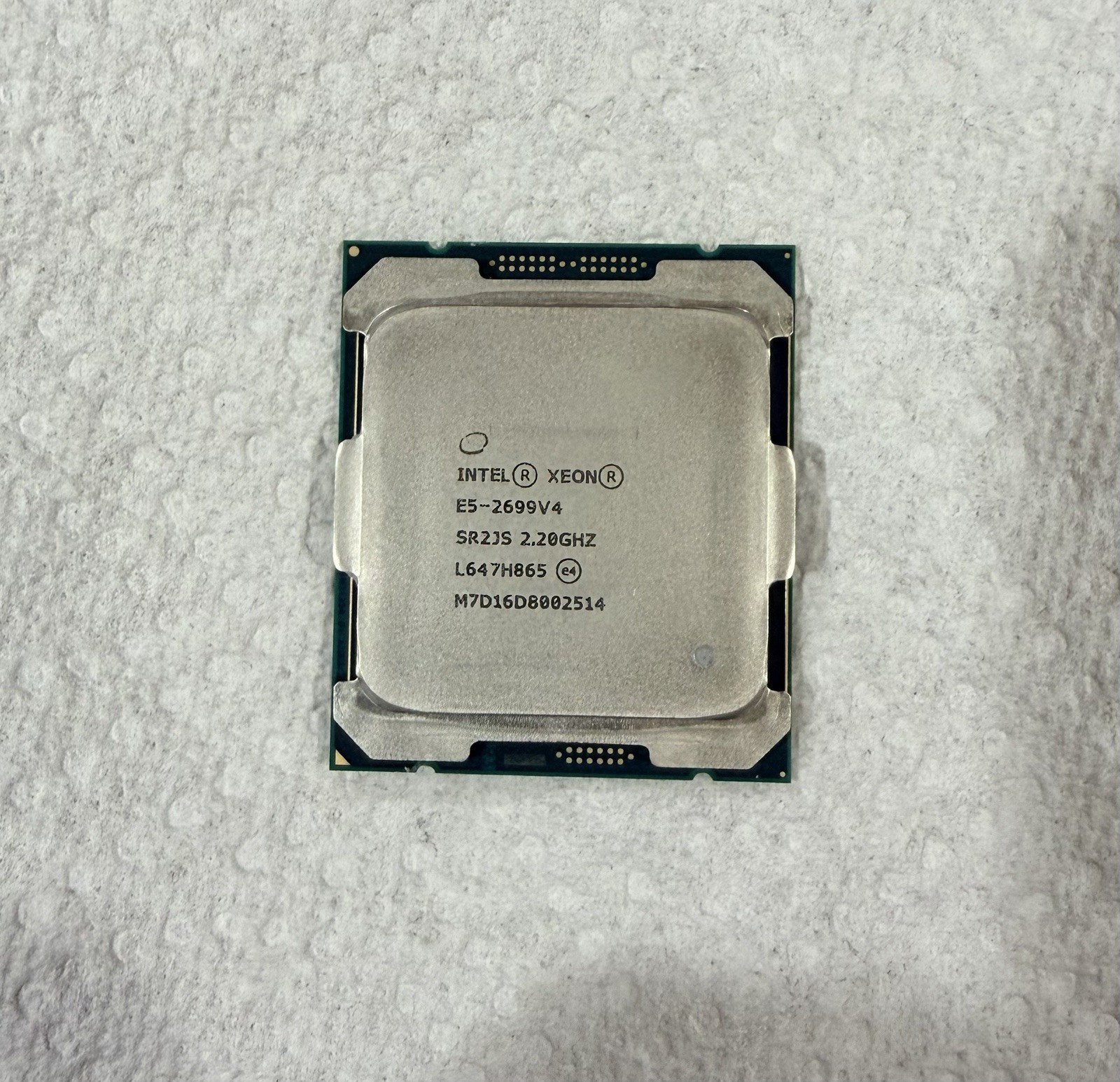 E5-2699V4 INTEL XEON 22 CORE PROCESSOR 2.20GHZ 55MB 145W CPU FCLGA2011-3