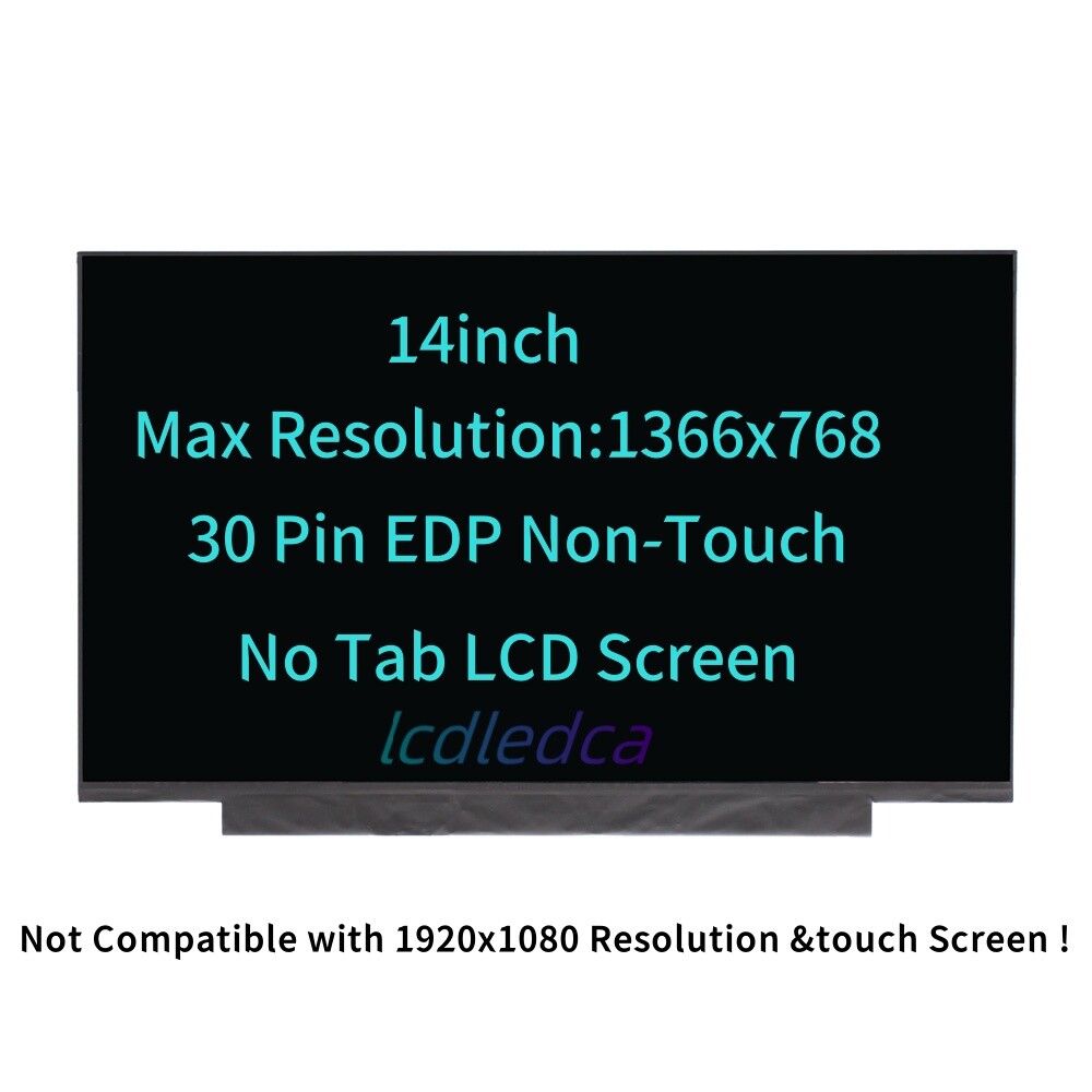 HP PN L61948-001 B140XTN07.3 for 14-DQ Series laptop LED LCD Screen HD 1366×768