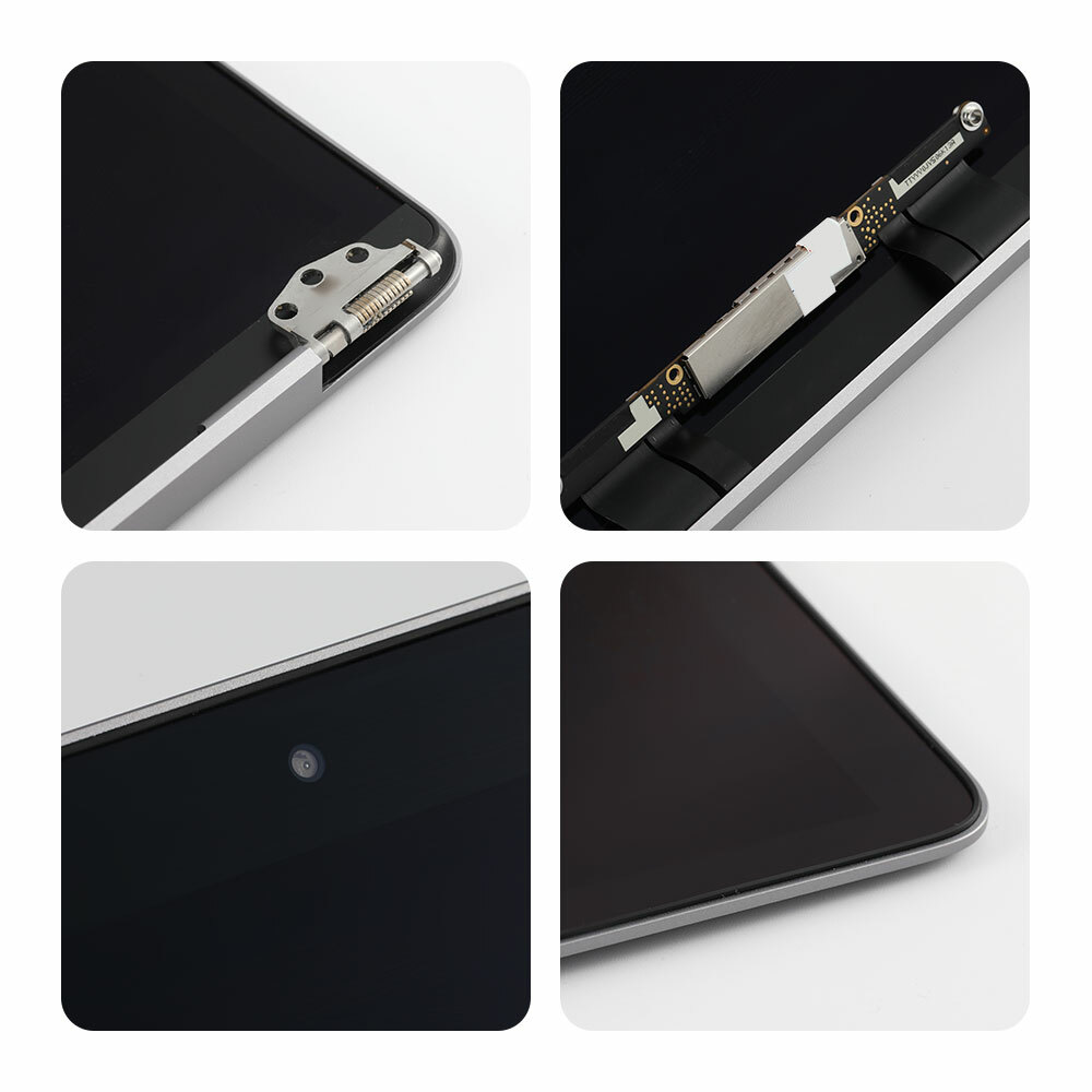 For Macbook Air A2337 13.3″ LCD Screen+Top Cover Replacement EMC 3598 Gray USA