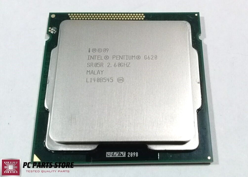 Intel Pentium G620 2.6GHz Dual-Core 3MB Socket LGA 1155 SR05R CPU Processor 65W