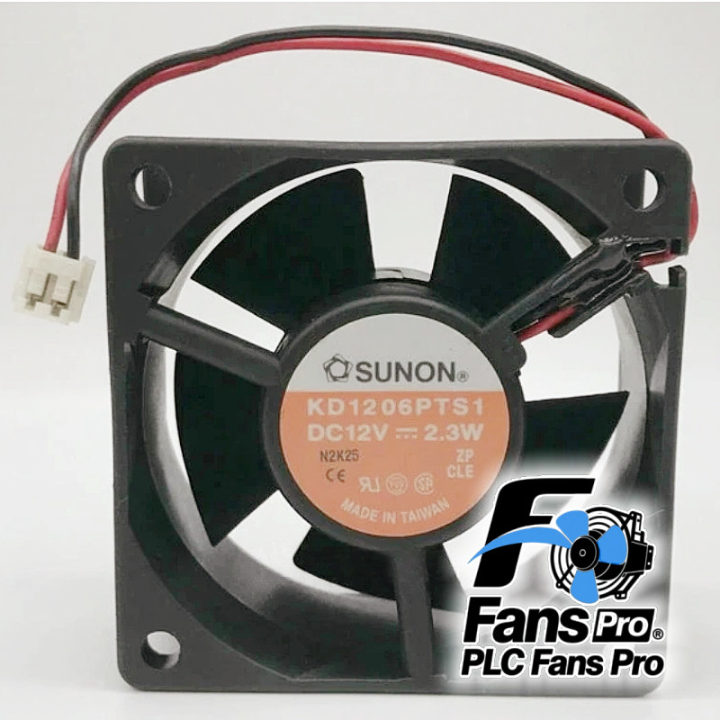 1PCS Brand New SUNON KD1206PTS1 DC12V 2.3W 2wire 60x60x25mm cooling fan