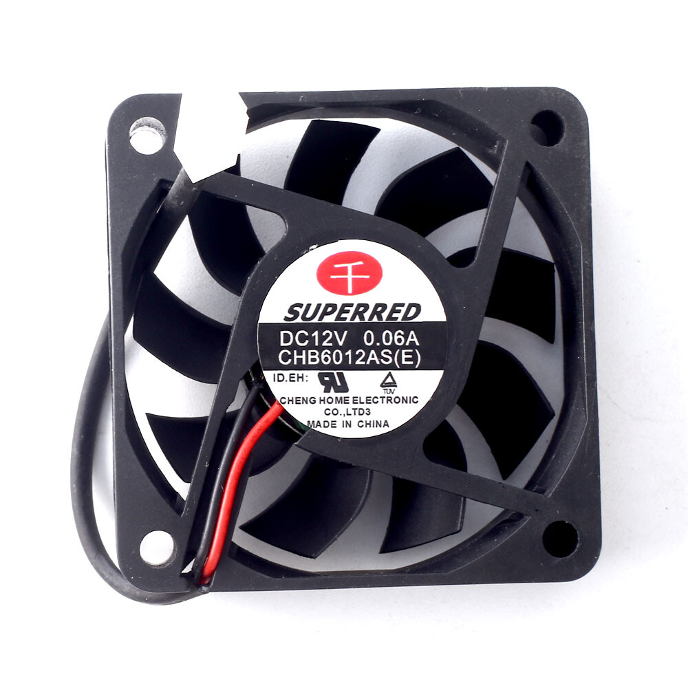 60mm Superred CHB6012AS(E) DC12V 0.06A / 2-pin Fan