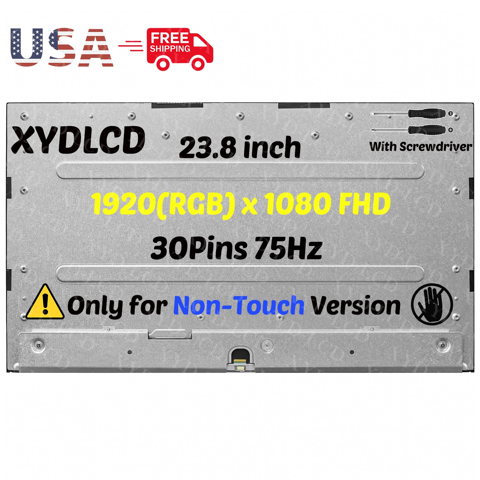 23.8in for HP 24-CR0111NH 24-CR0112 All-in-One LCD Non-Touch Screen Replacement