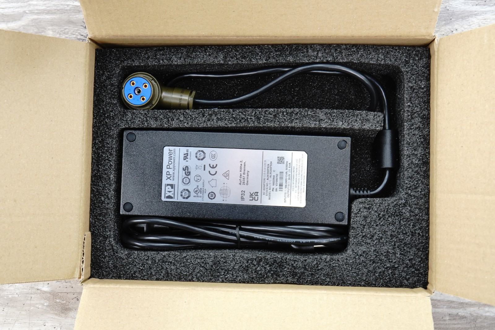 XP Power ALM200PS24 24V Single Unit Power Supply NEW OPEN