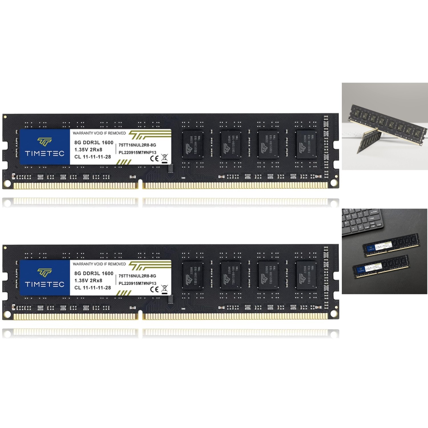 Optimize Your Desktop with 16GB Kit DDR3 1600MHz Memory – Lifetime Support