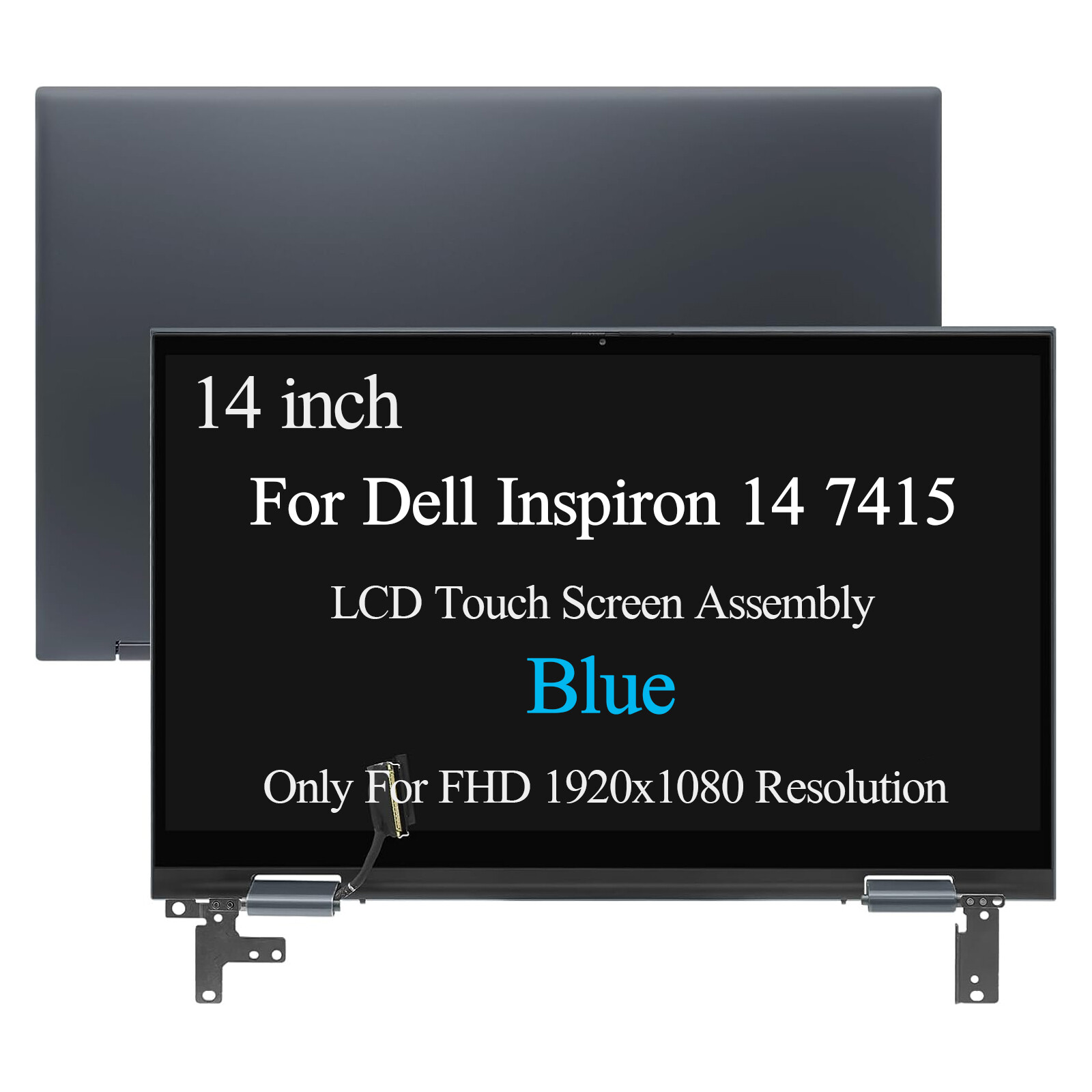14″ For Dell Inspiron 14 7415 2-in-1 P147G P147G001 LCD Touch Screen Replacement