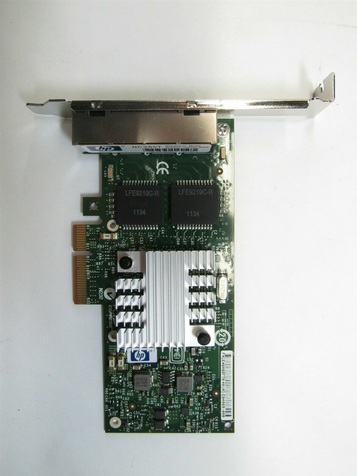 HP 593743-001 593720-001 Quad Port Ethernet Server Adapter NC365T High
