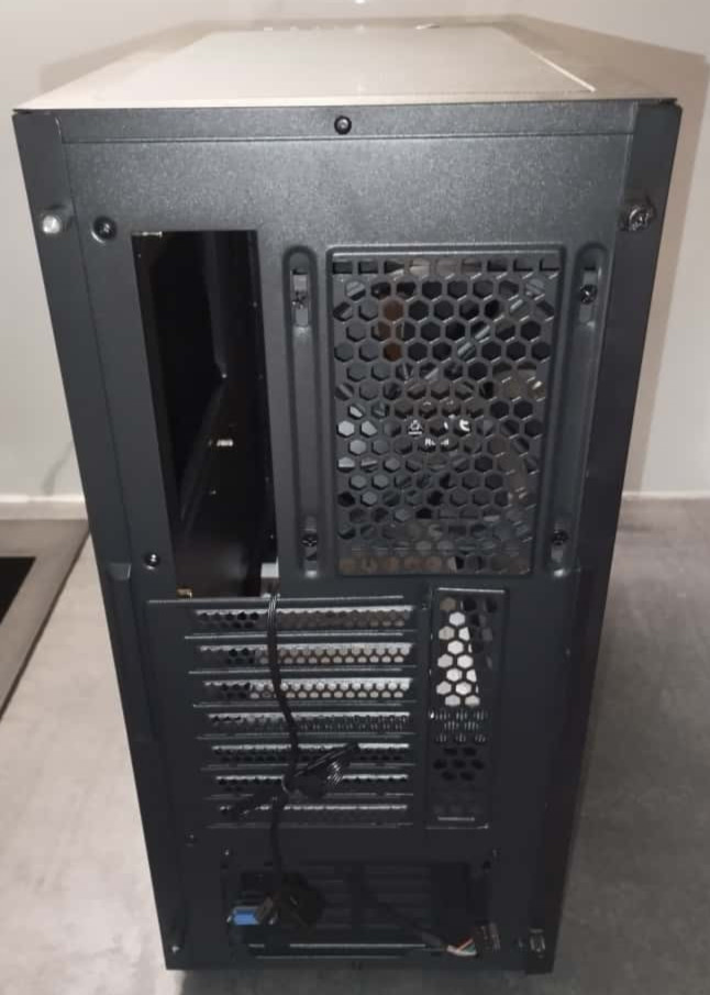 aeroCool NightHawk Duo PC Tower Case Black ATX
