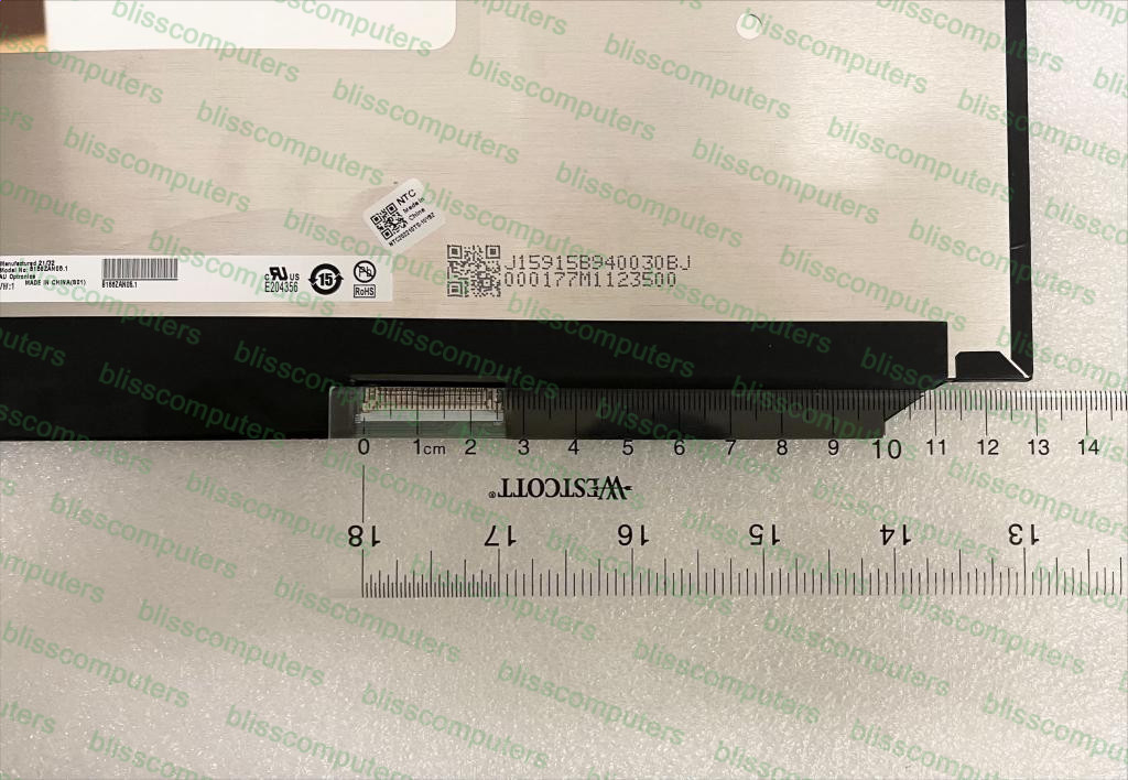 15.6″ B156ZAN05.1 EDP 40 Pin 120Hz UHD 3840×2160 4K LCD Screen 100% RGB