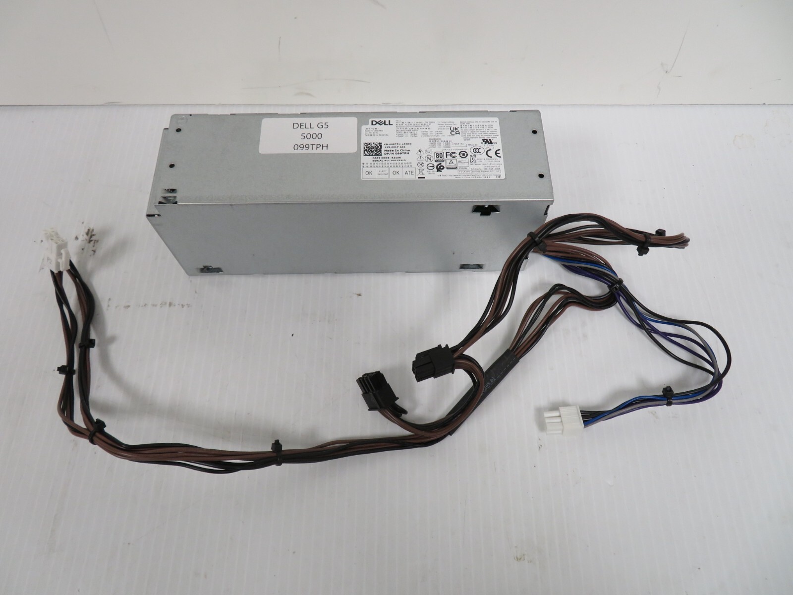Genuine DELL XPS 8940 / G5 / OptiPlex 7080 500W PSU Power Supply 99TPH 099TPH