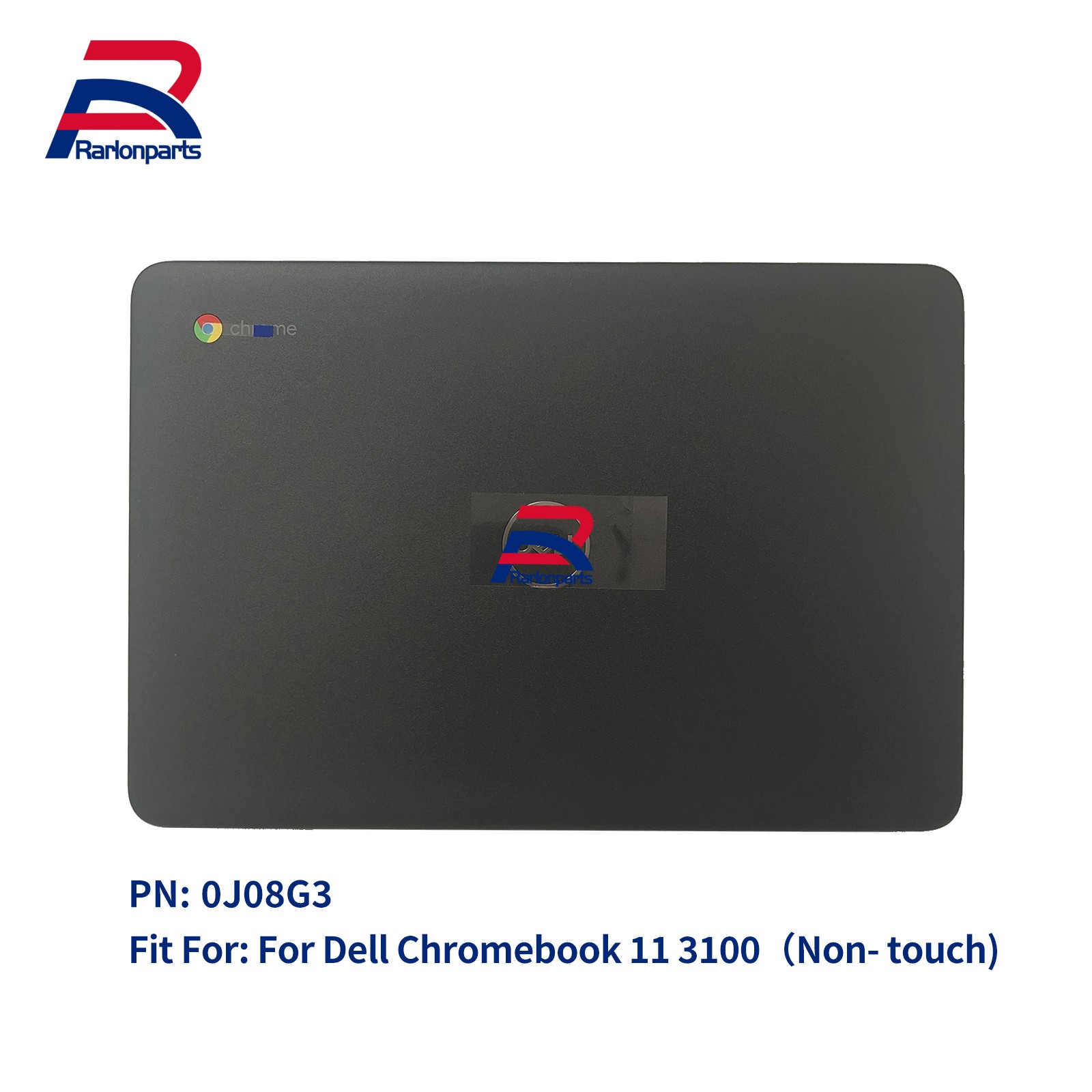 New For Dell Chromebook 11 3100 LCD Back Cover Top Case Lid Non-Touch 0J08G3 US