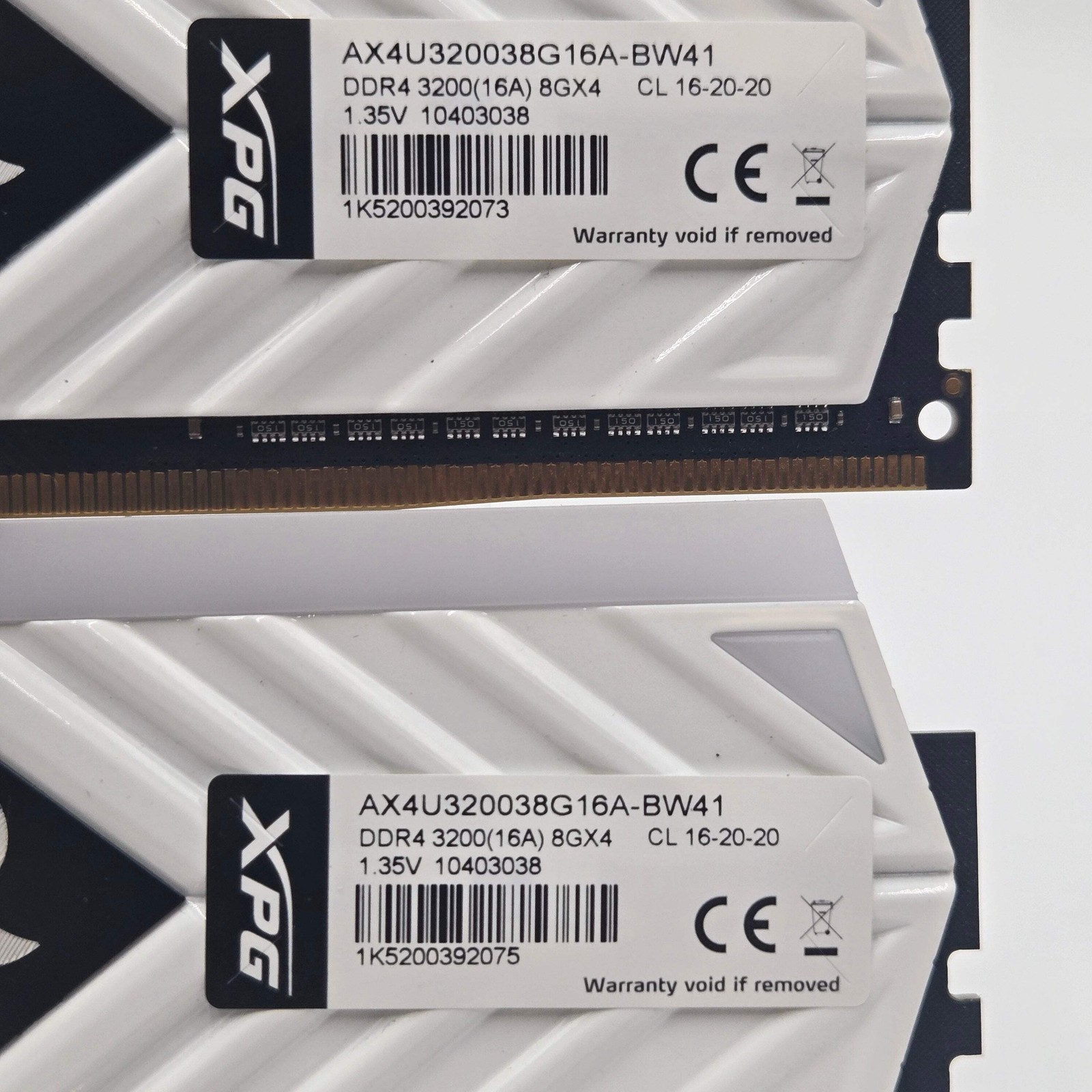 ADATA XPG 16GB (2x8GB) RAM DDR4 3200MHz AX4U320038G16A-BW41