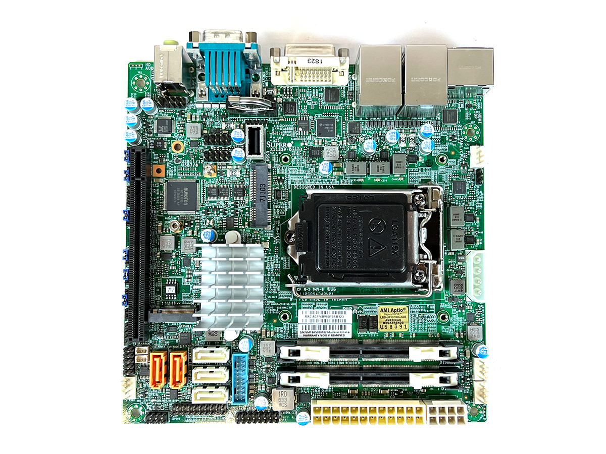 Supermicro X11SSV-Q Intel LGA 1151 Mini-ITX Motherboard
