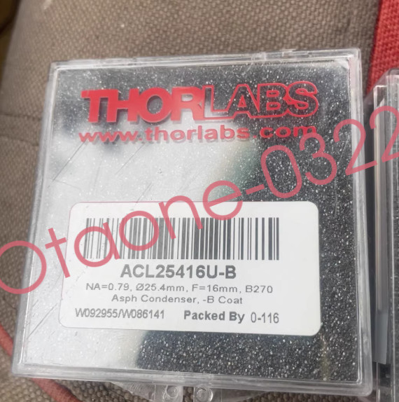 1PCS NEW THORLABS ACL25416U-B NA=0.79 25.4mm Lens Fast delivery Via Fedex/DHL