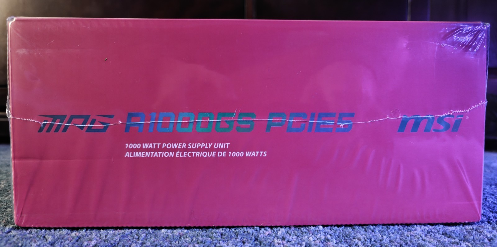 MSI MPG A1000GS PCIE5 1000W ATX 3.1 Modular PSU PCIe 5.1 16-Pin