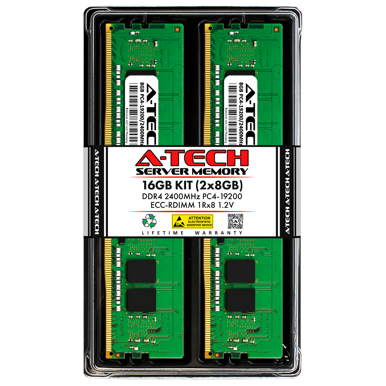16GB 2x 8GB PC4-2400 RDIMM Supermicro X10DRD-L X11DAi-N X11DGO-T Memory RAM