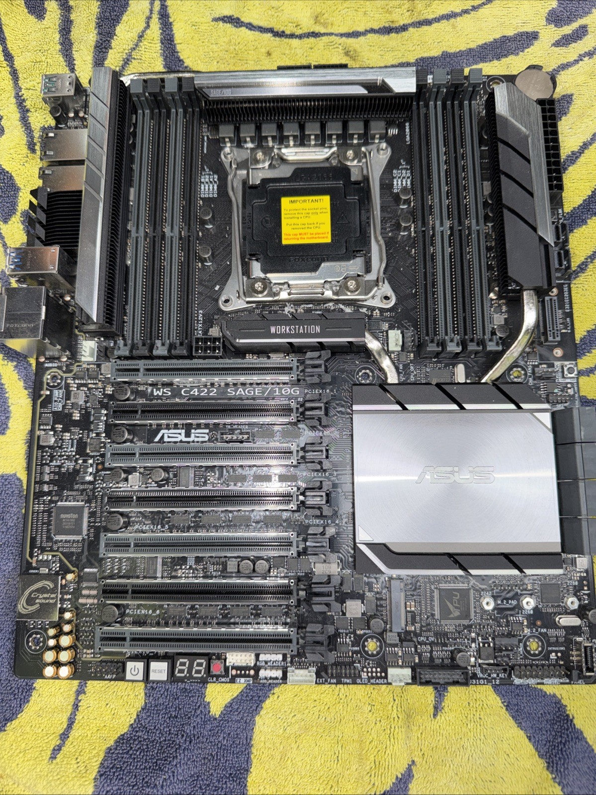 ASUS WS C422 SAGE/10G LGA2066 Motherboard