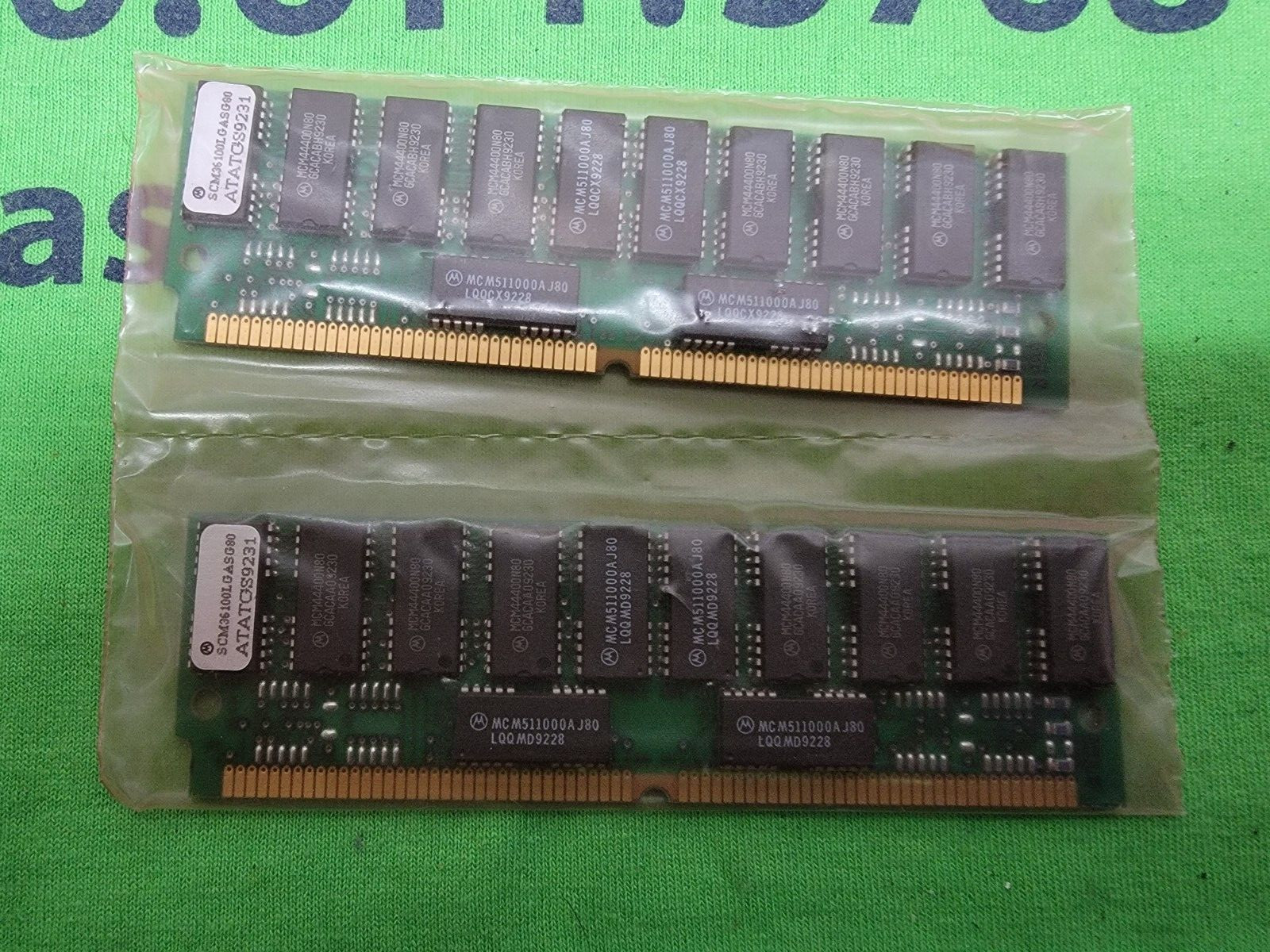 8MB (2 x 4MB) 72 Pin Simms – Matched Sets – Total of 2 – 4MB – Fast Page FP