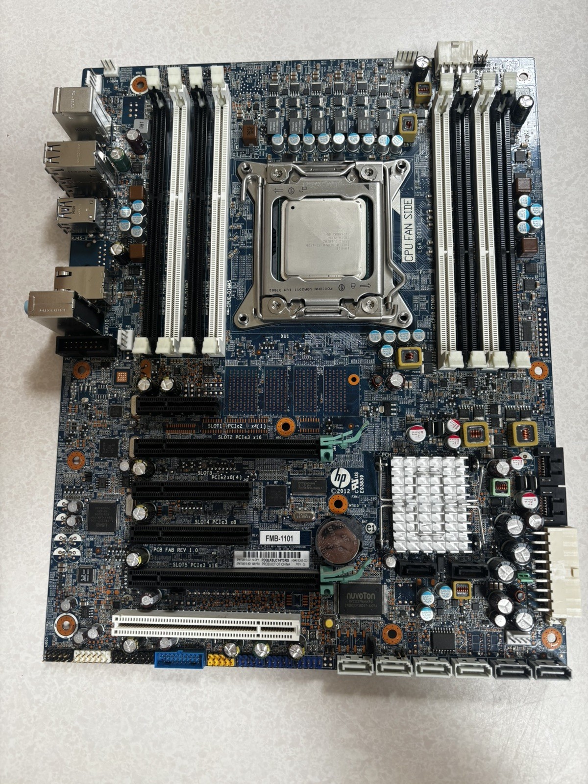 HP 618263-001 619557-001 Z420 Workstation motherboard W/ Xeon E5-1620