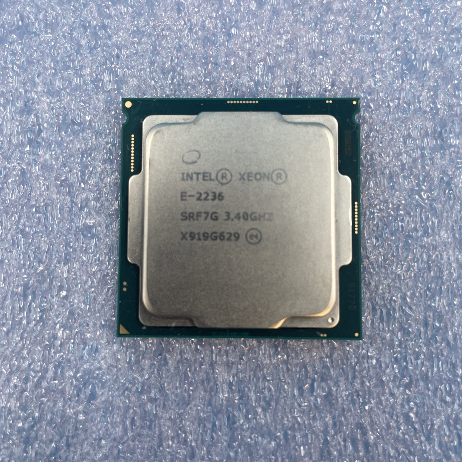 (LOT OF 3) Intel Xeon E-2236 CPU 3.40GHz Server Processor (SRF7G)