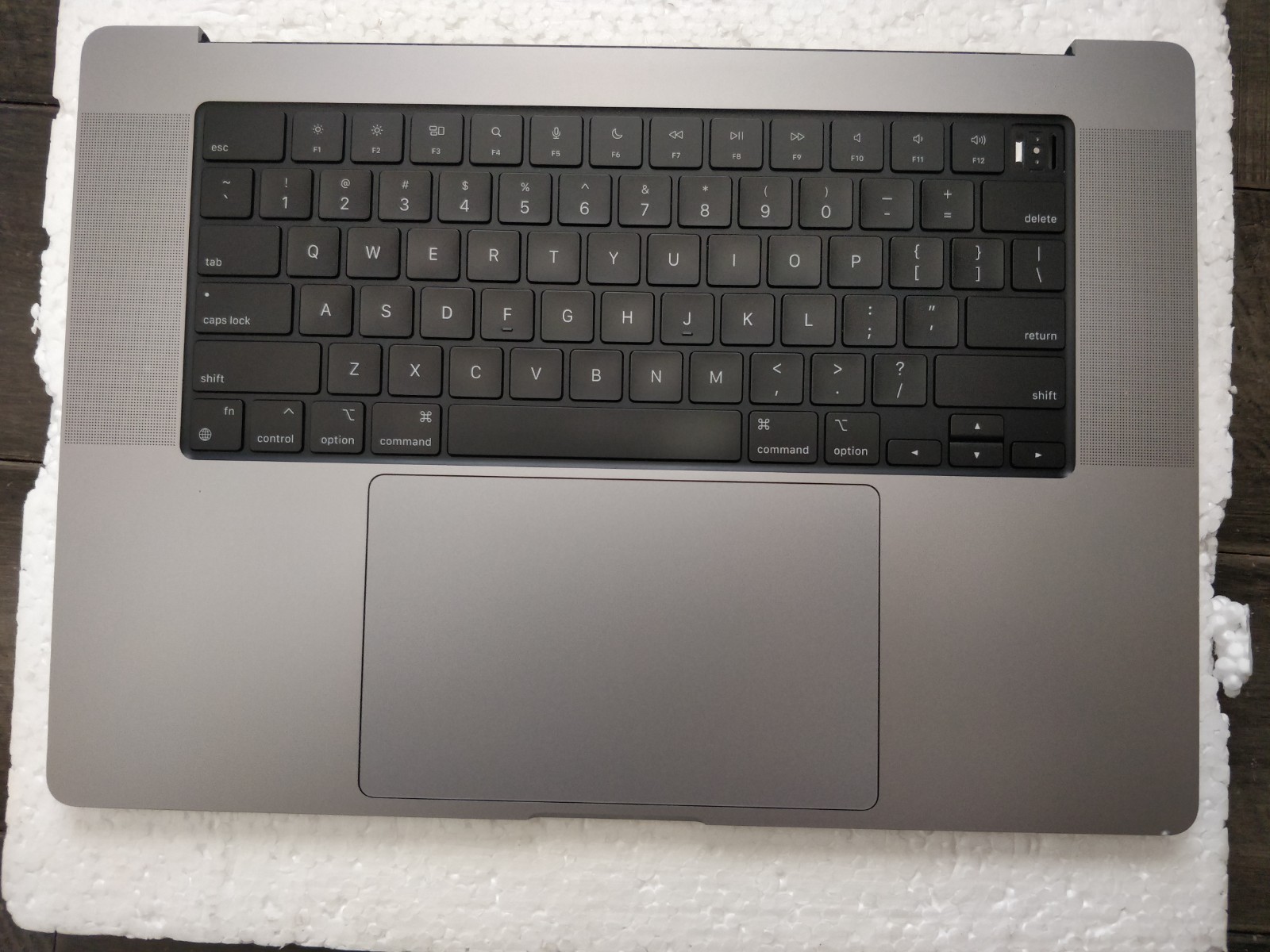 Apple macbook Pro 16 A2485 ,M1 ,2021 Keyboard, Touch pad Assembly, Space Gray