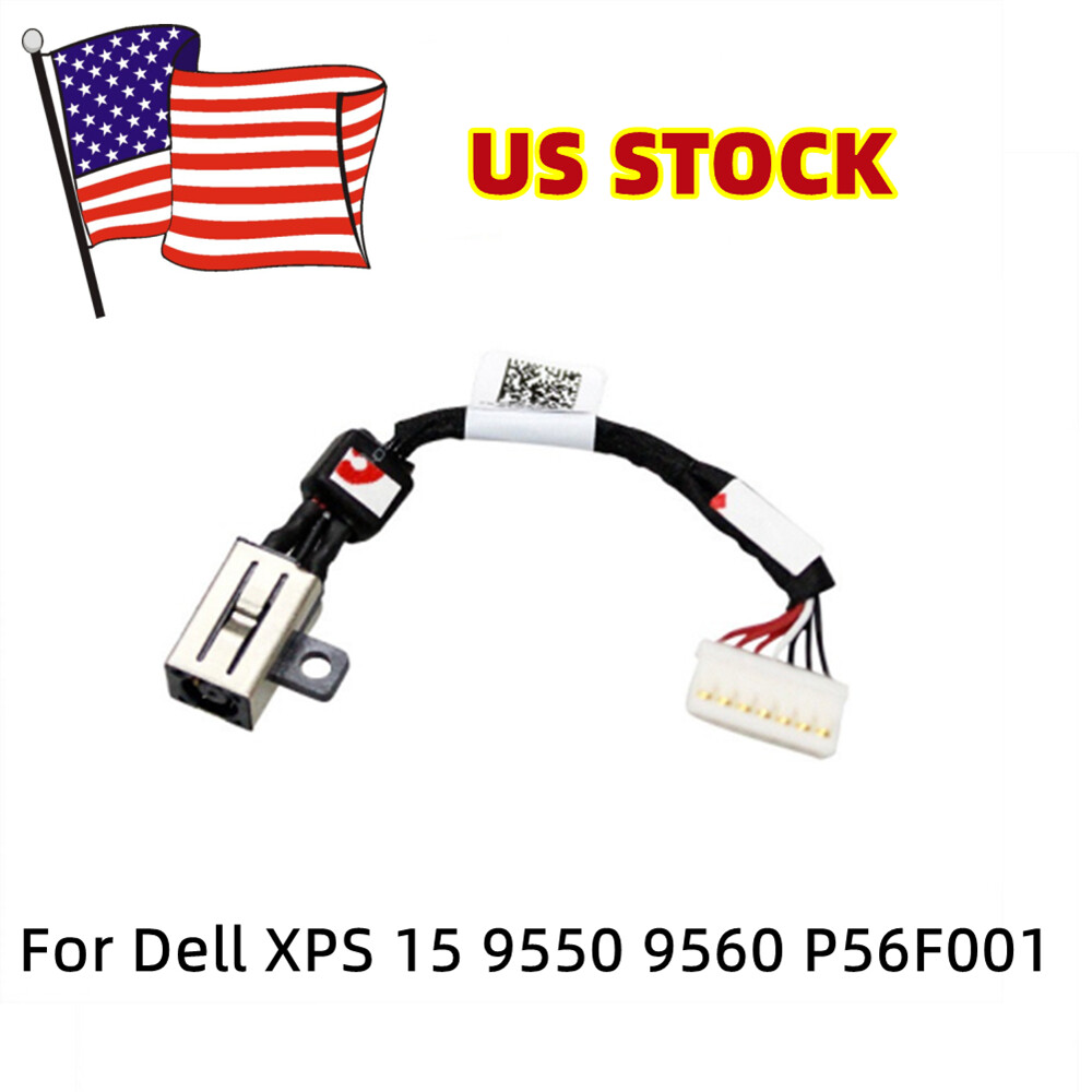 DC power jack charging port for Dell Precision 15 5510 5520 5530 5540 064TM0