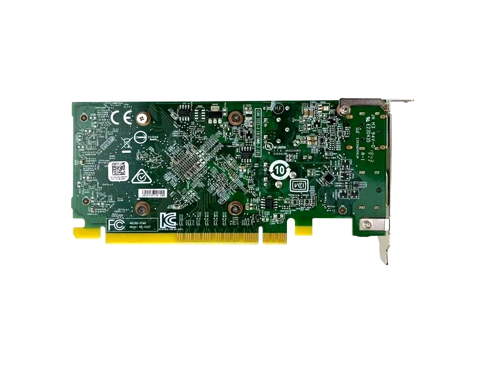 2GB DDR5 DUAL HDMI Video Card BUNDLE 2 DP to HDMI adapters. Dell HP low profile