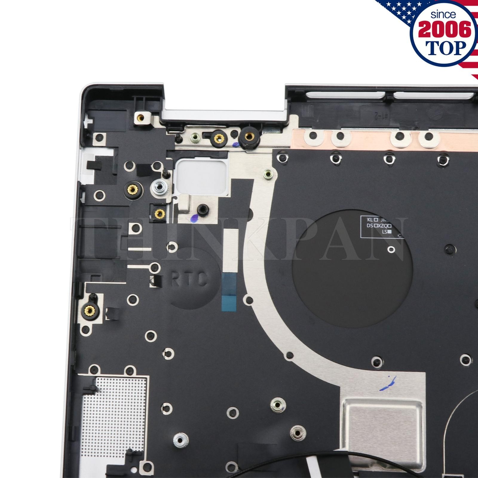 New For Dell Inspiron 16 7620 2-in-1 Palmrest Keyboard Touchpad 0MN1PK Silver US
