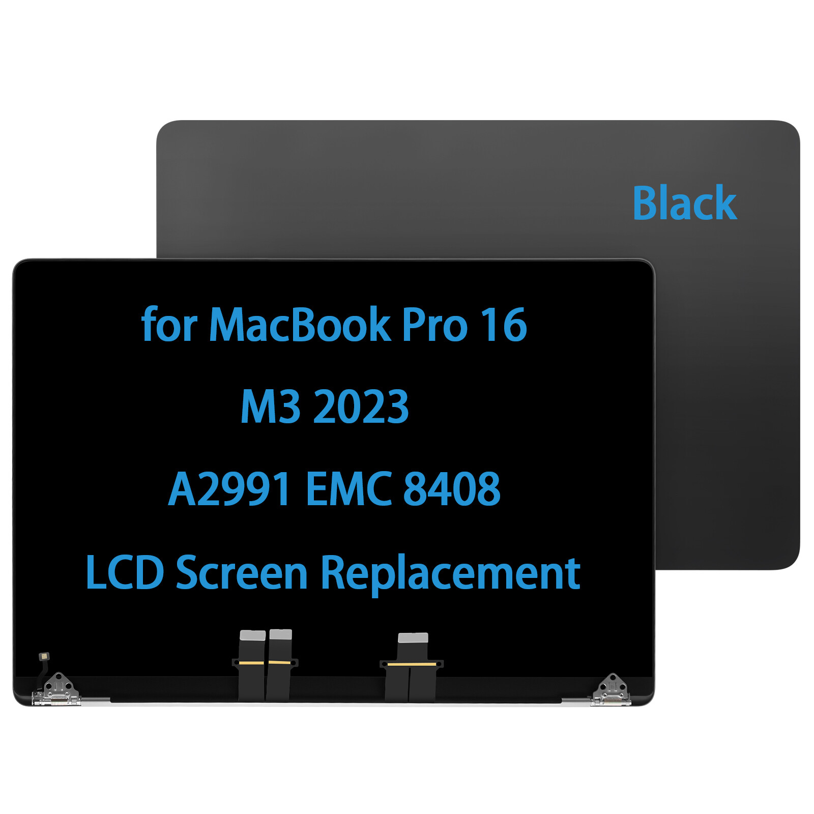 A2991 For MacBook Pro 16″ M3 2023 EMC 8408 LCD Screen Display Replacement New