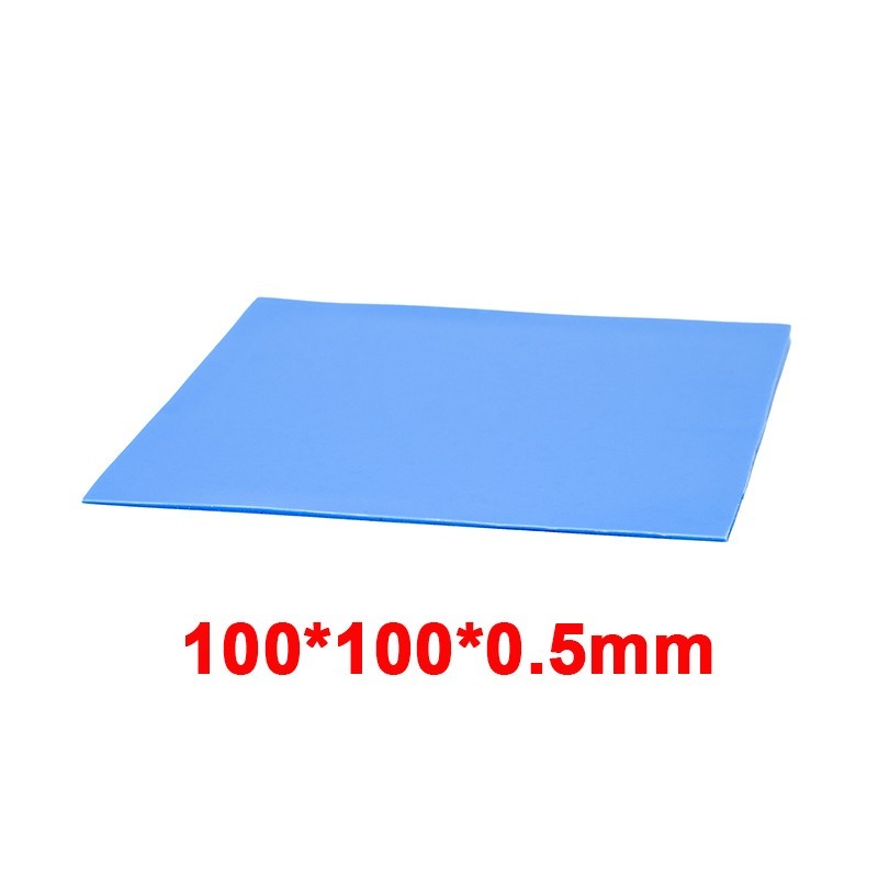 100PCS 10x10x2mm Thermal Pads Fast Cooling Non-Conductive for CPU GPU