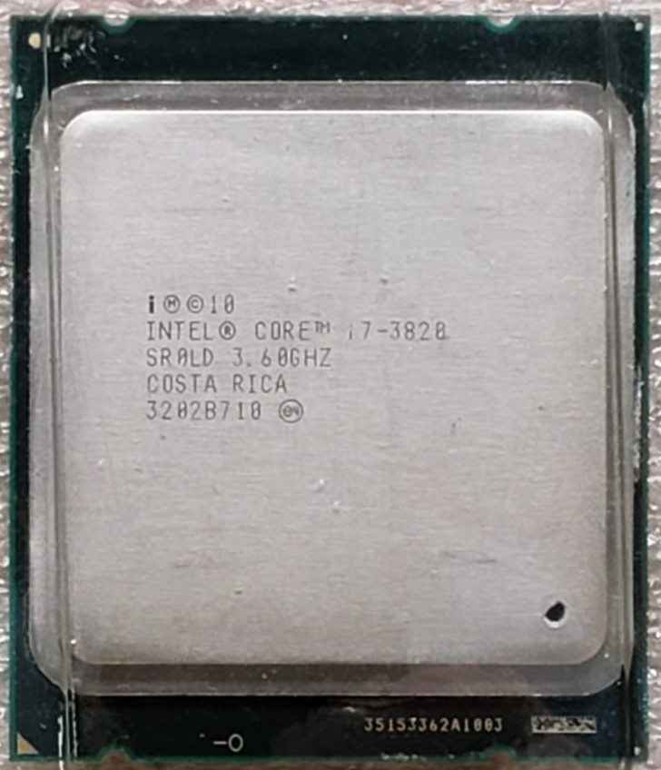 Intel Core i7 3.6GHz 4-Core CPU Processor LGA2011 Socket SR0LD