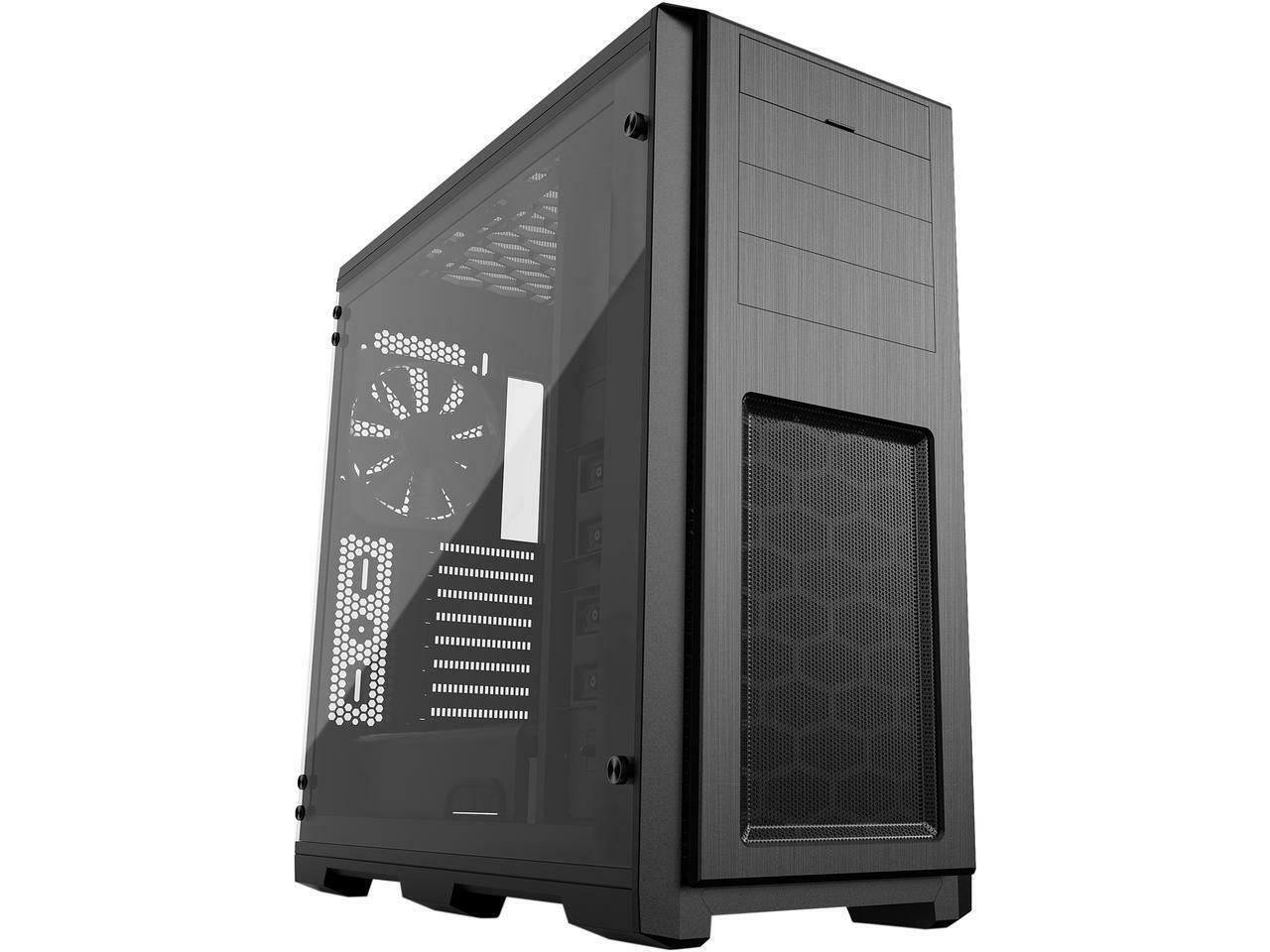 Phanteks Enthoo Pro TG PH-ES614PTG_BK Integrated RGB lighting Tempered Glass Sid