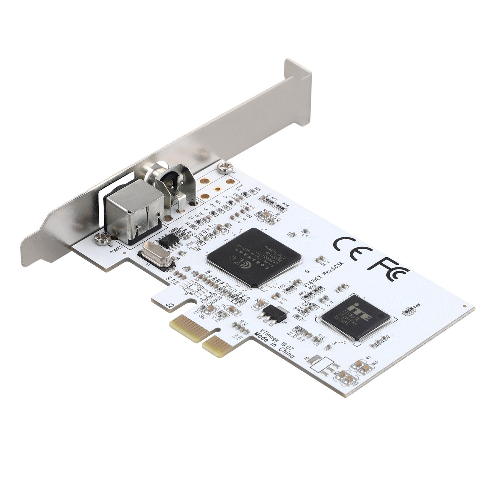 PCIE Expansion Card PCIE to AV 640X480 Resolution Video Capture Card3868
