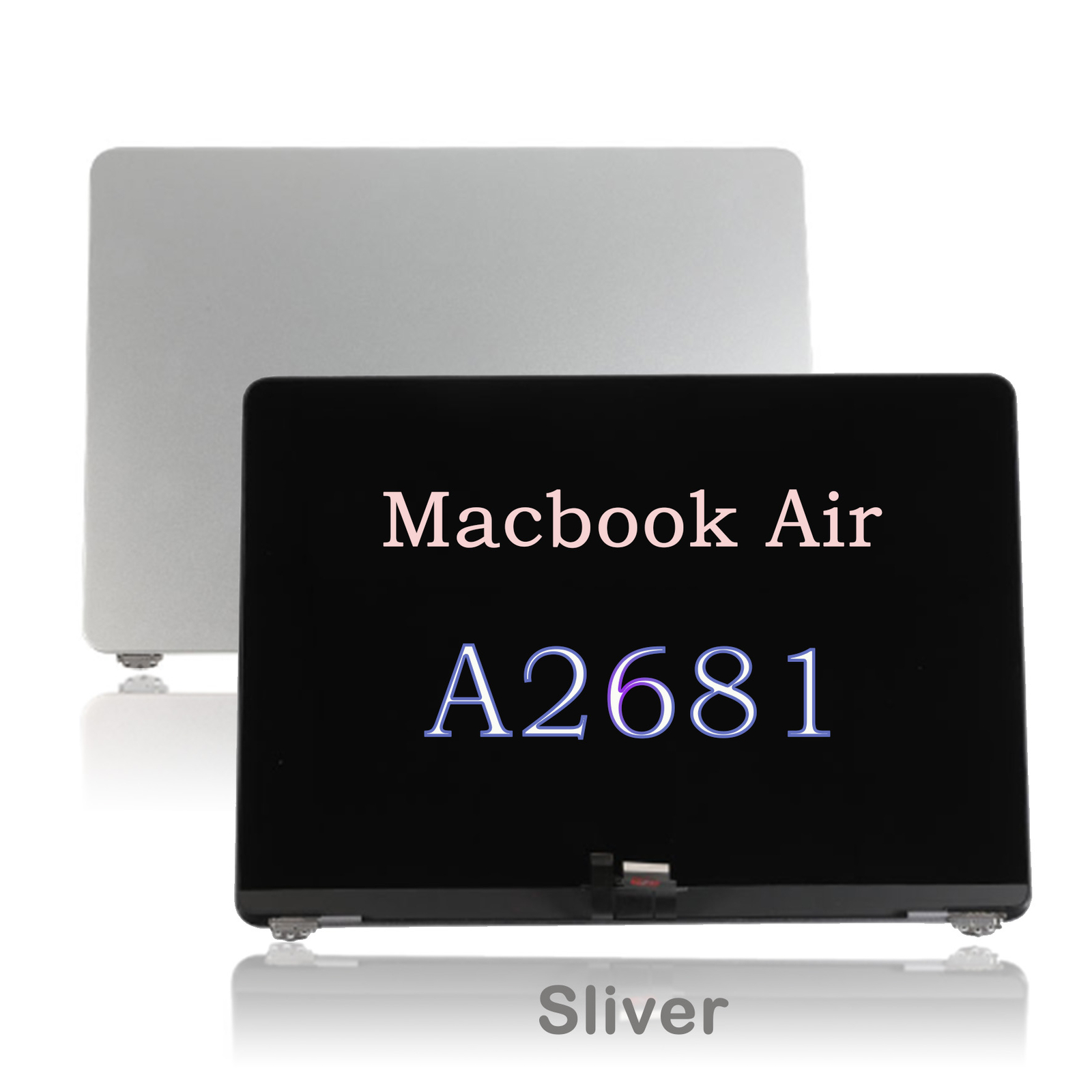LCD Screen Assembly For MacBook Air M2 13.6’’ A2681 2022 EMC: 4074 True Tone