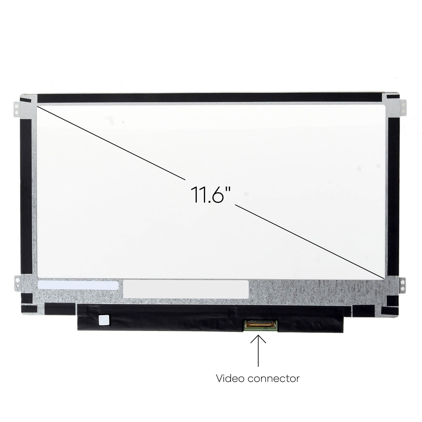 Screen Replacement for Dell Chromebook 3100 HD 1366×768 Matte LCD LED Display